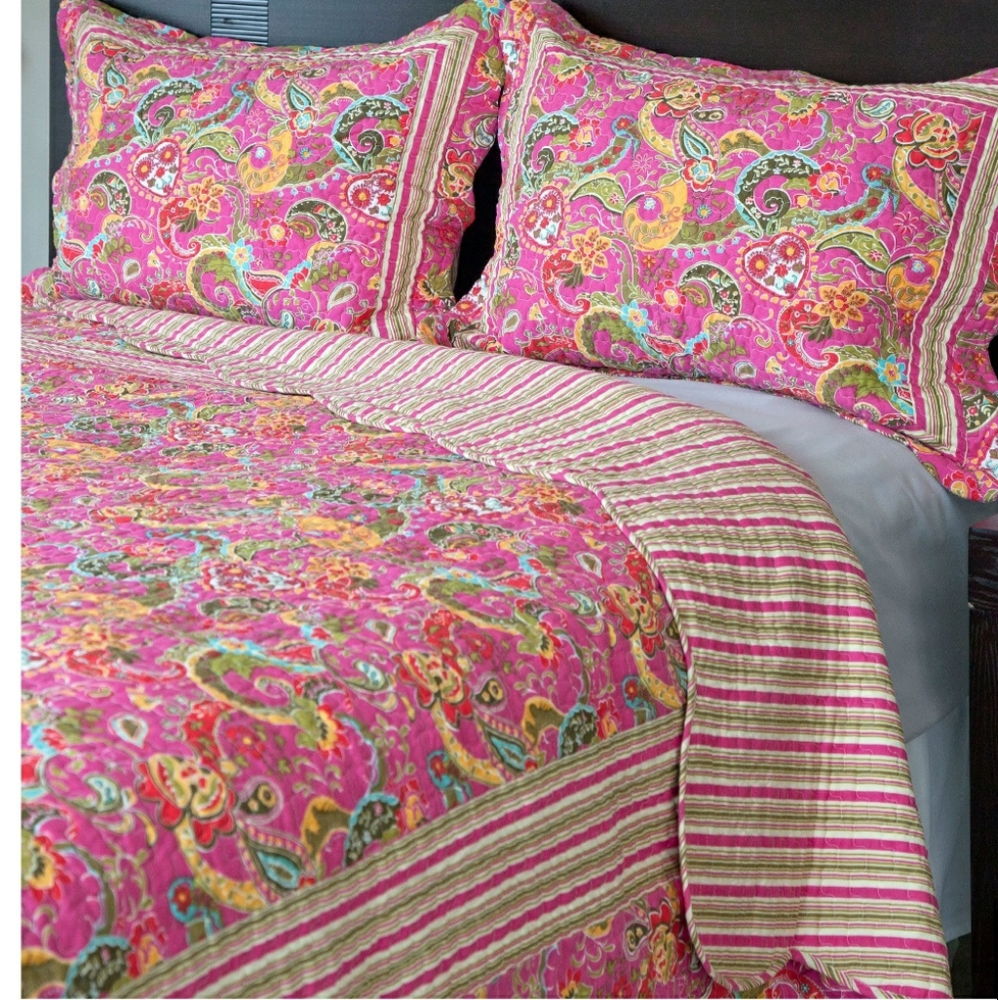 Windsor Home Paisley 2 piece Twin quilt set